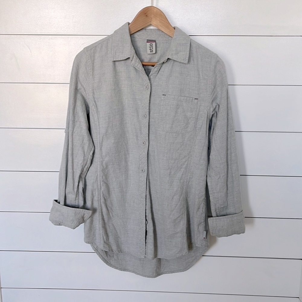 Stio Dovetail Flannel Shirt, Size Small